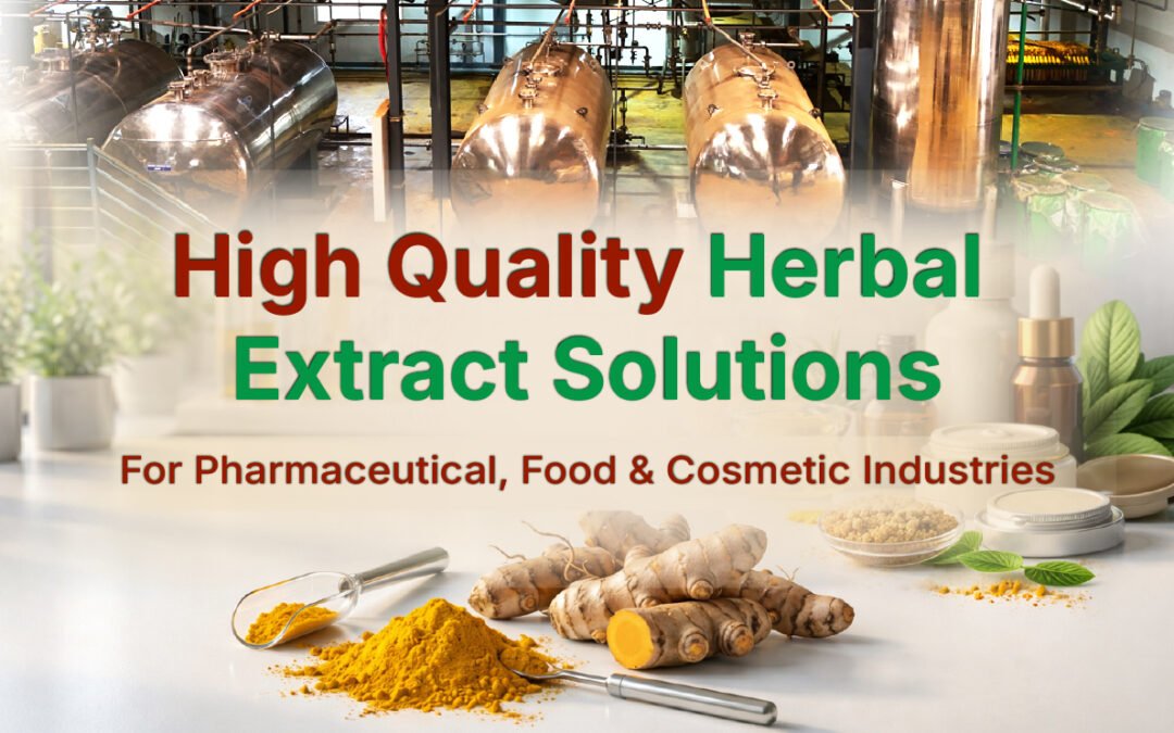 High-Quality Herbal Extract Solutions for Pharma, Food & Cosmetic Industries
