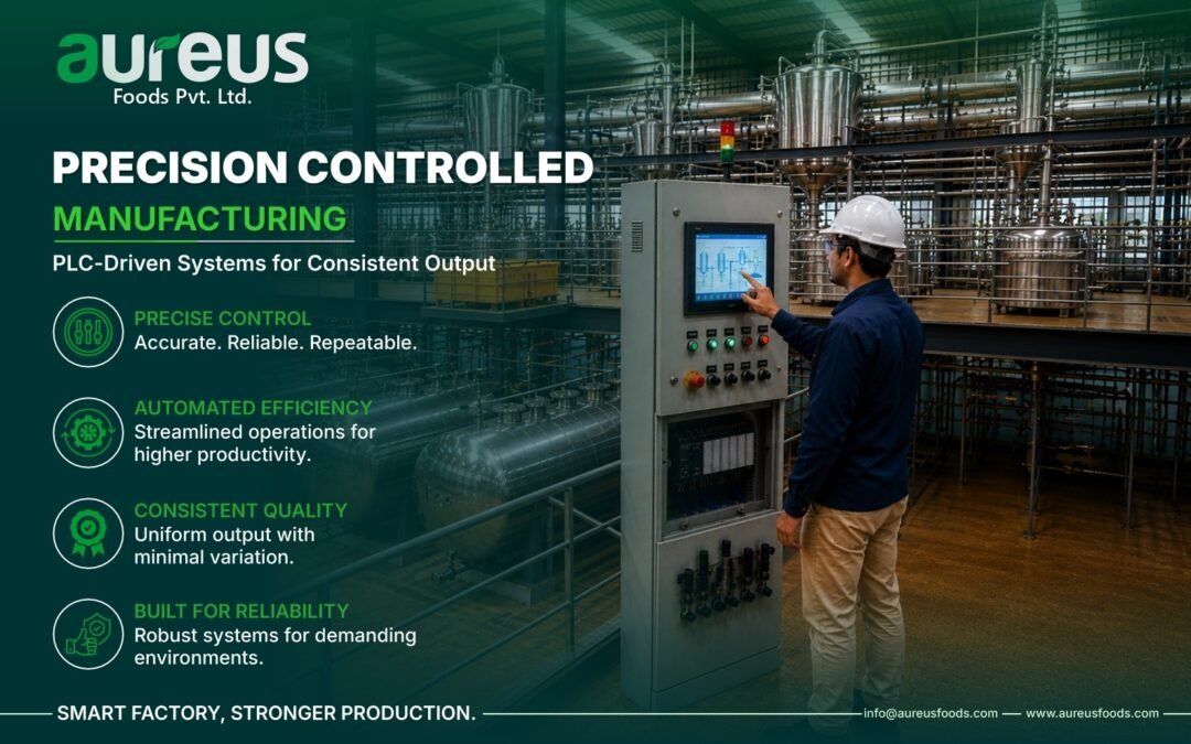 Consistency in Manufacturing Begins with Control
