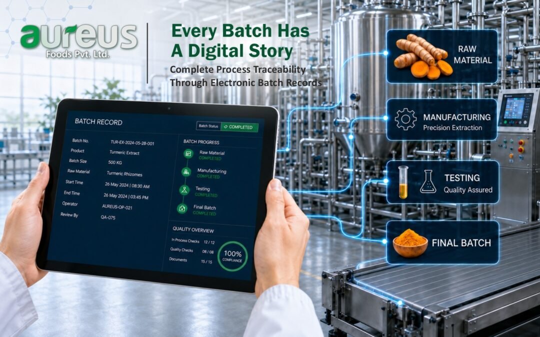 Electronic Batch Records in herbal manufacturing