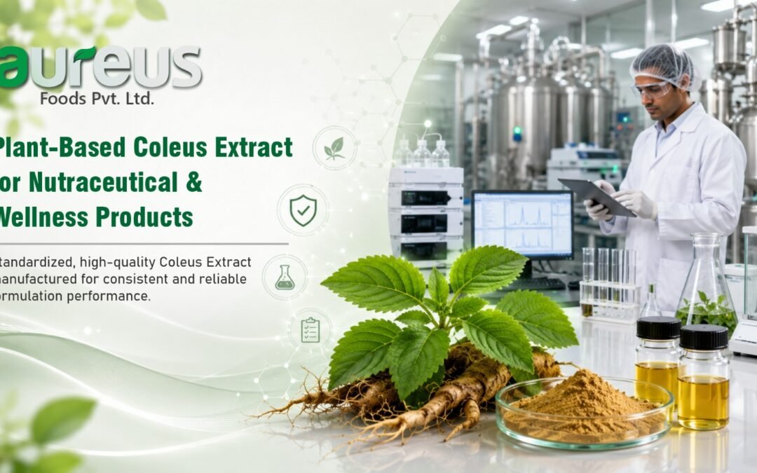 Plant-Based Coleus Extract for nutraceutical and wellness products