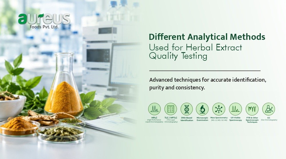Different Analytical Methods Used for Herbal Extract Quality Testing